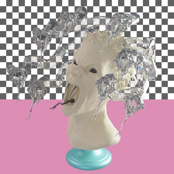 PSD 3d rendering object