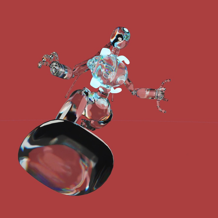 PSD 3d rendering object