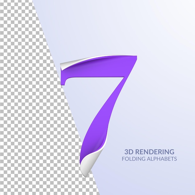 3d-рендеринг сложенных букв