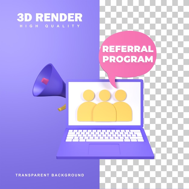 3D Rendering Referral Program to Get Job Invitations.