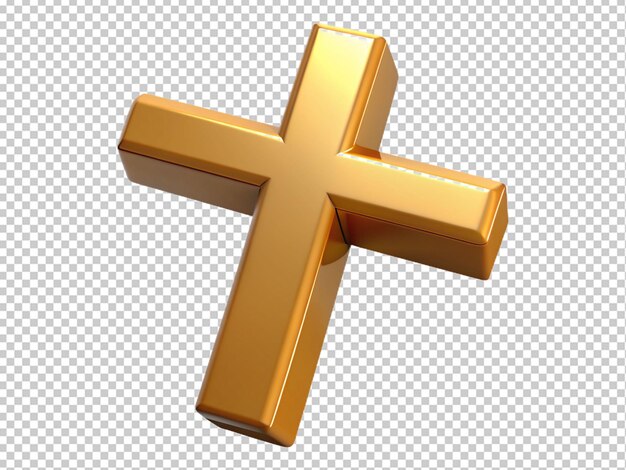 PSD rendering 3d dell'icona della religione