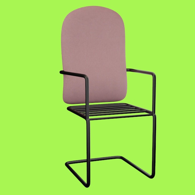 PSD 3d rendering shape object chair