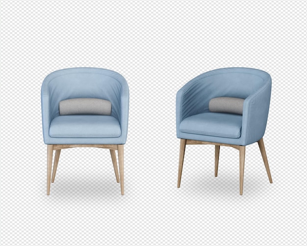 3d rendering of sofa concept
