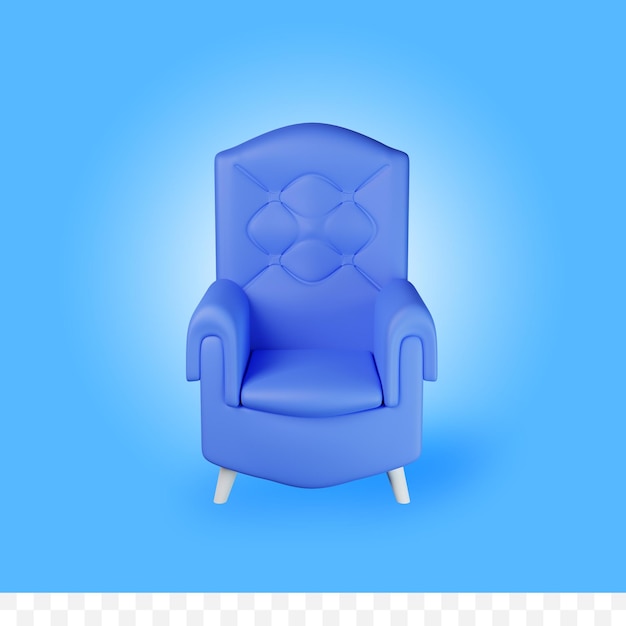 PSD 3d rendering of sofa