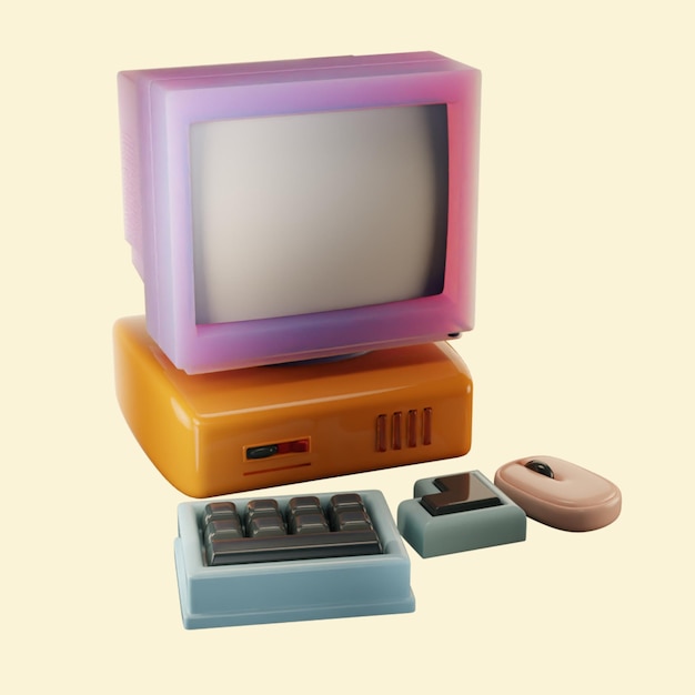3D-rendering van ontwerpobject en -vorm