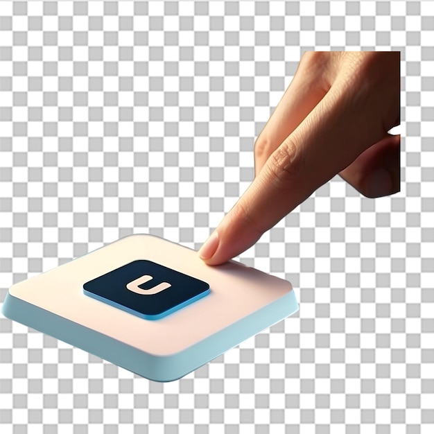 3D-rendering van UI-iconen voor moderne digitale interface en app-ontwerp