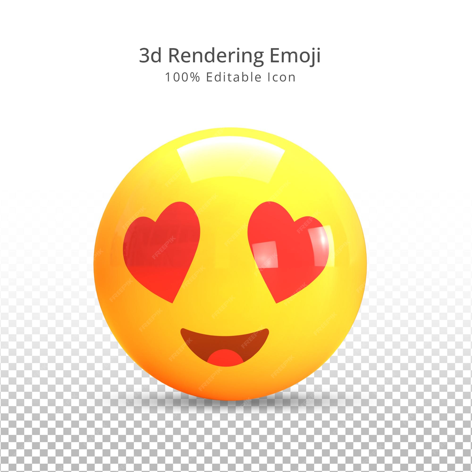 Premium PSD  3d rendering whatsapp sad emoji reaction icon