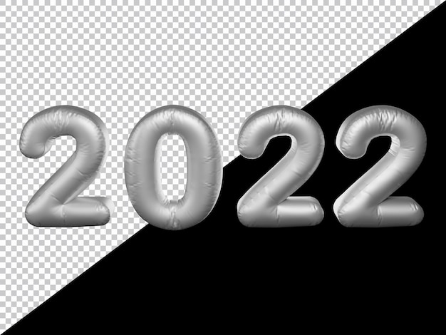 3d rendering of year 2022
