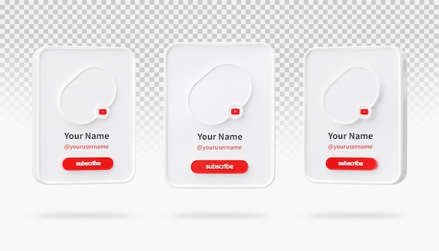 3d rendering youtube profile collections