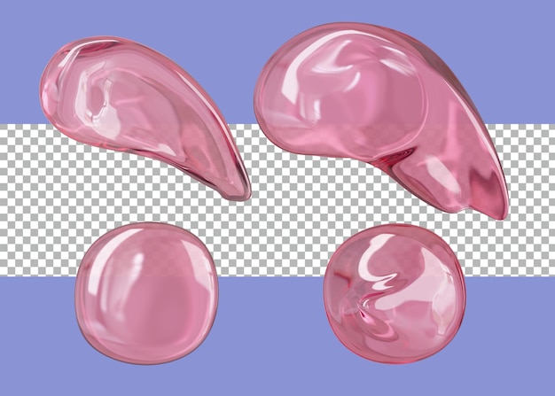 3D-renderöinti, huulikiilto, pinkki väri, kosmetiikka, läpinäkyvä