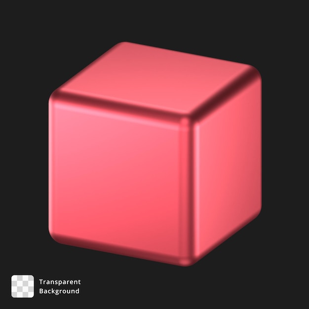 3d-renderöity abstrakti esinekuvitus
