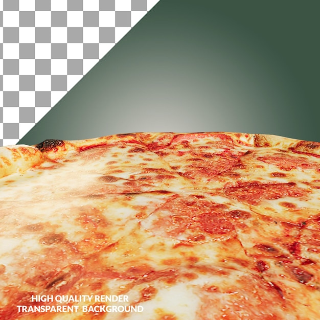 PSD 3d renderowanie pizzy