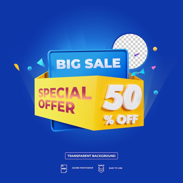 3D 소매 판매 태그 스티커 최고의 제안