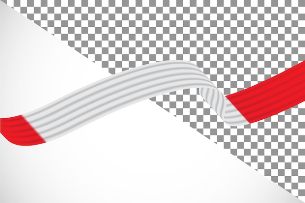 PSD 3d ribbon of the canada flag33