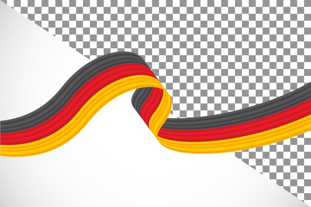 PSD 3d лента немецкого флага29