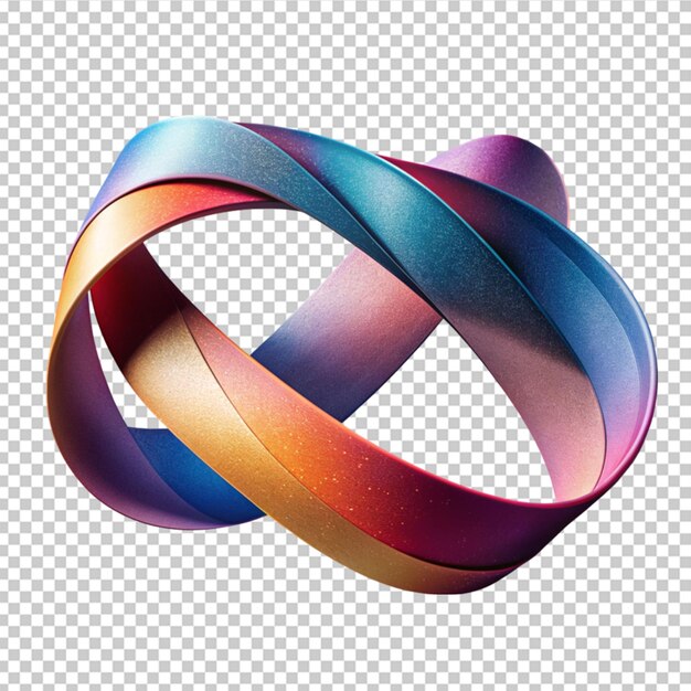 PSD 3d ribbon