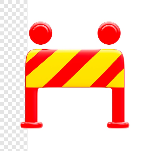 3d road barrier