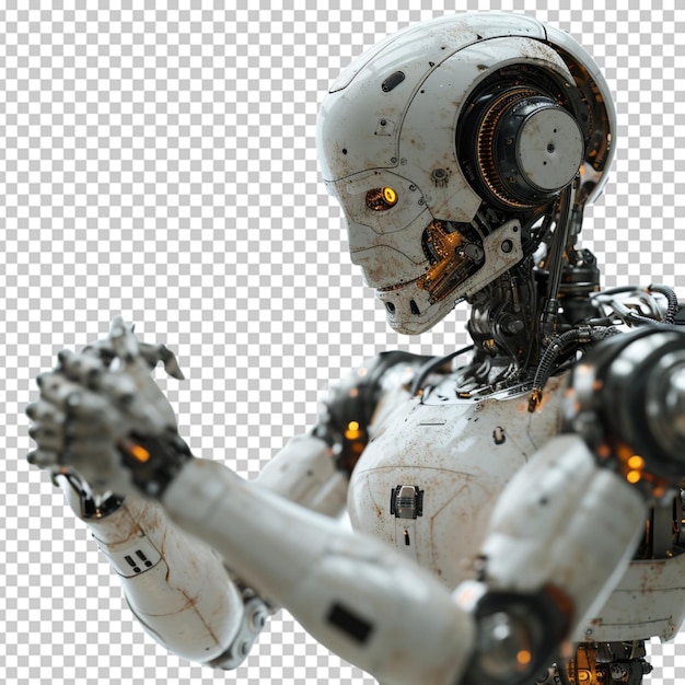3d robot character png psd