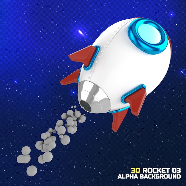 3D Rocket 03