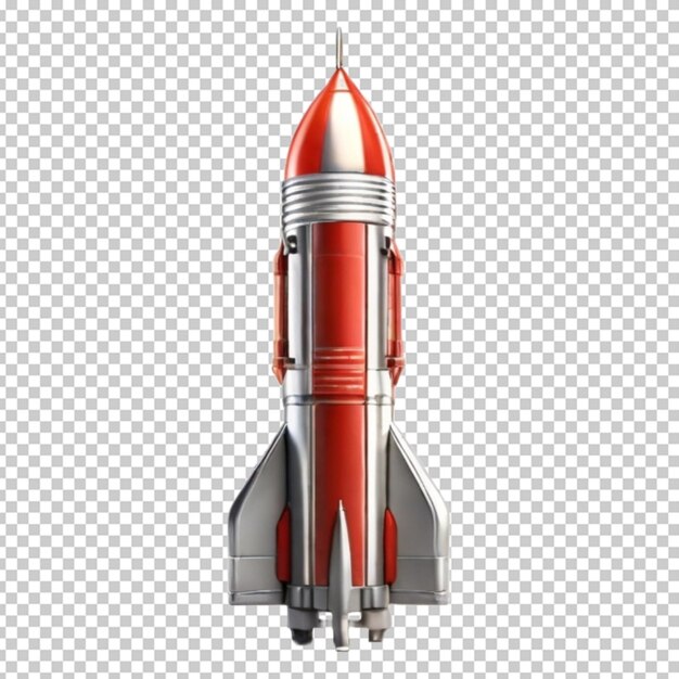 3d rocket icon for social media