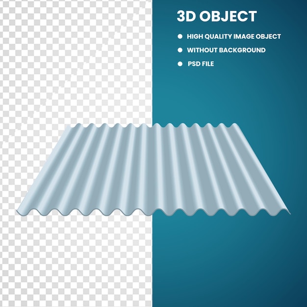 PSD 3d roof