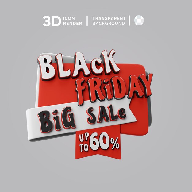 PSD 3d sale banner sticker shopping clipart