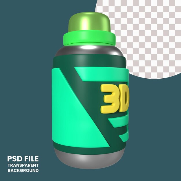 3d scanner 3d illustration icon