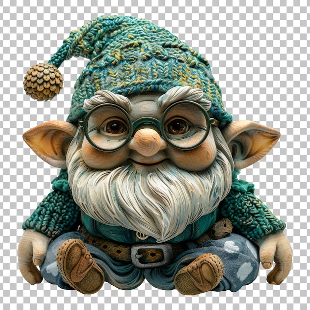 PSD 3d schattige cartoon saint patrick's day geïsoleerd op een transparante achtergrond