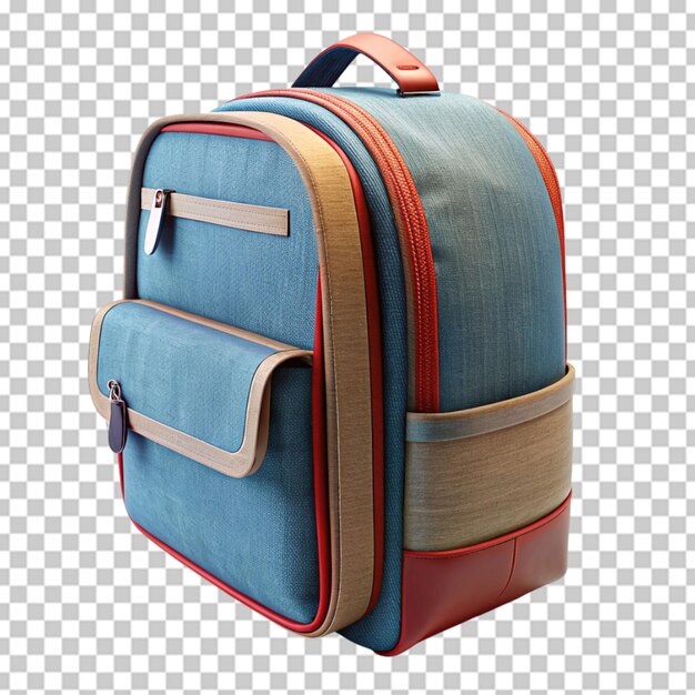 3d school backpack png