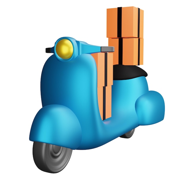 PSD 3d scooter