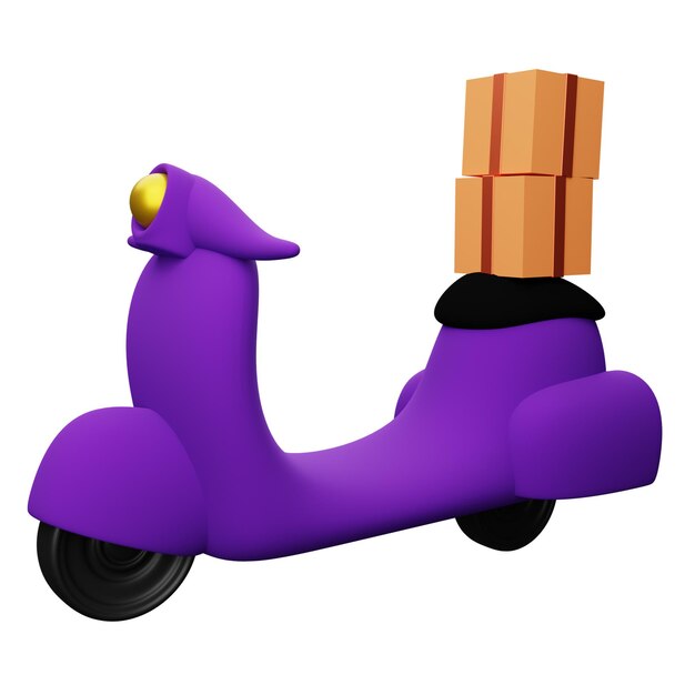 PSD 3d scooter