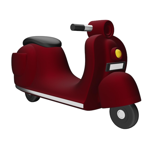 PSD scooter 3d