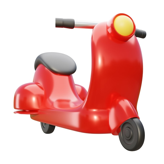 PSD scooter 3d