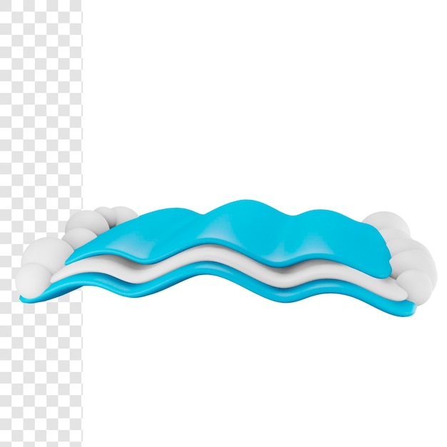 PSD 3d sea wave