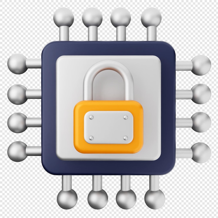 PSD 3d security protection padlock