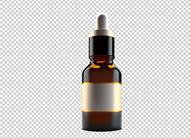 3d serum bottle