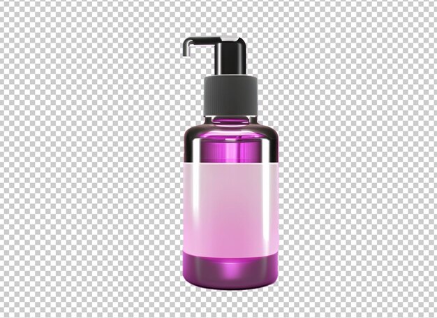 PSD 3d serum bottle