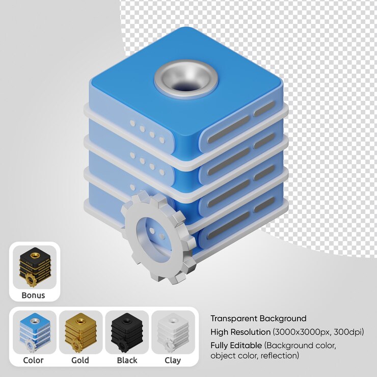 PSD 3d server menagement
