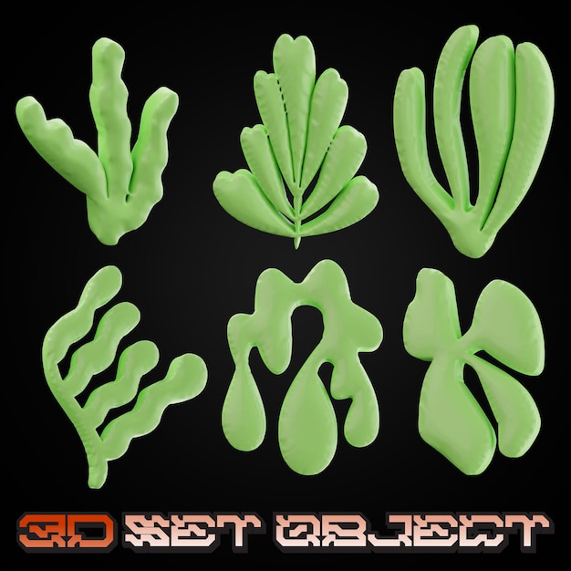 3d set object rendering