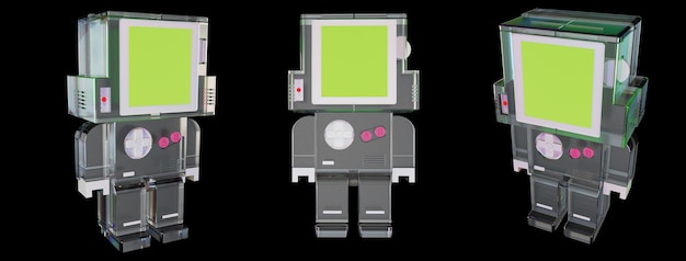 3d set rendering object