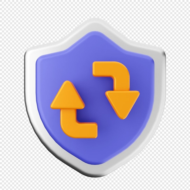 3d shield security protection arrows reload realtime