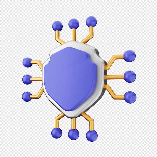 3d shield security protection artificial intelligence