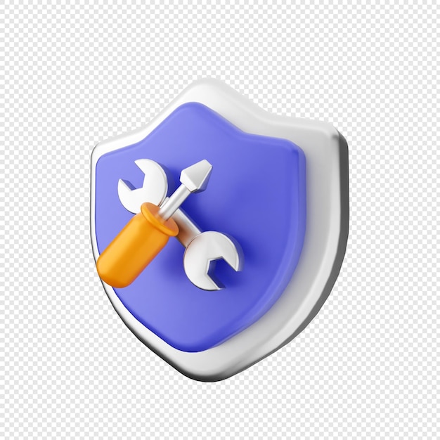 3d shield security protection repair tools