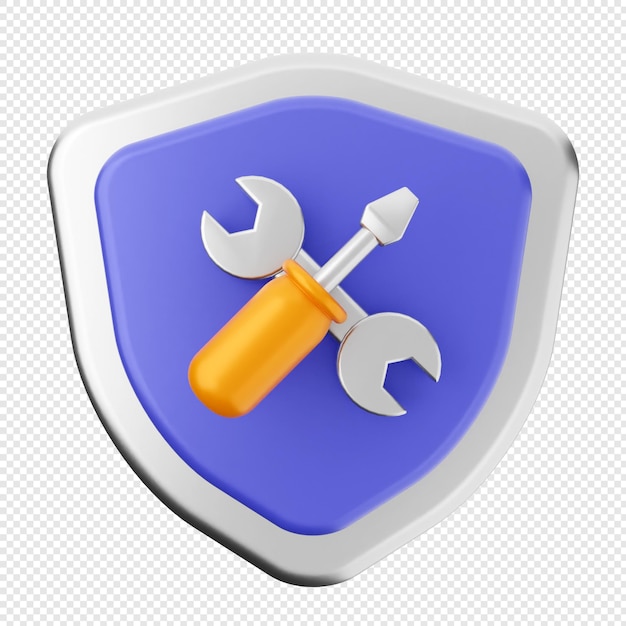 3d shield security protection repair tools