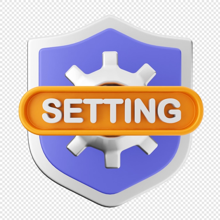 PSD 3d shield security protection setting