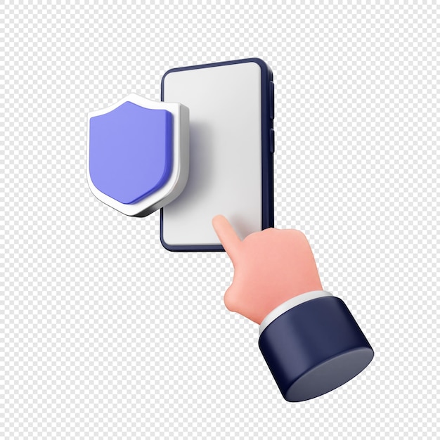 3d shield security protection smartphone