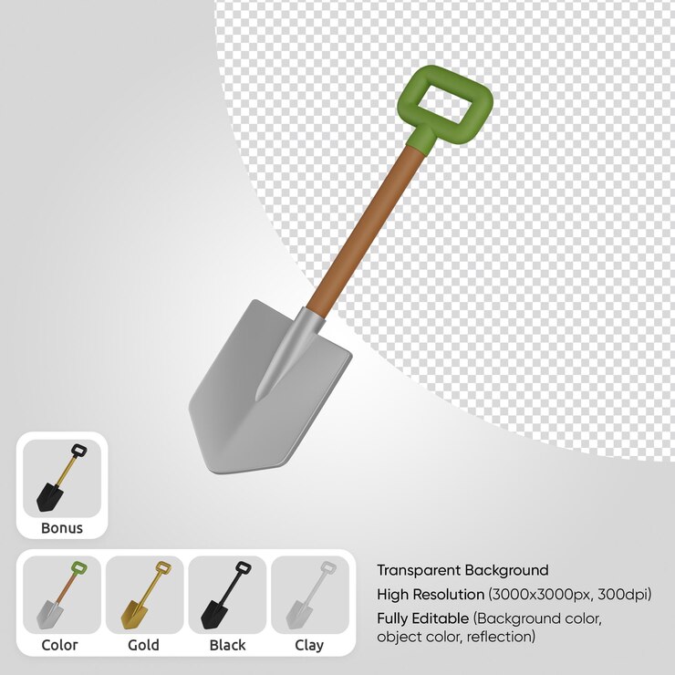 PSD 3d shovel