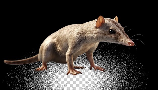 PSD 3d shrew png przezroczyste