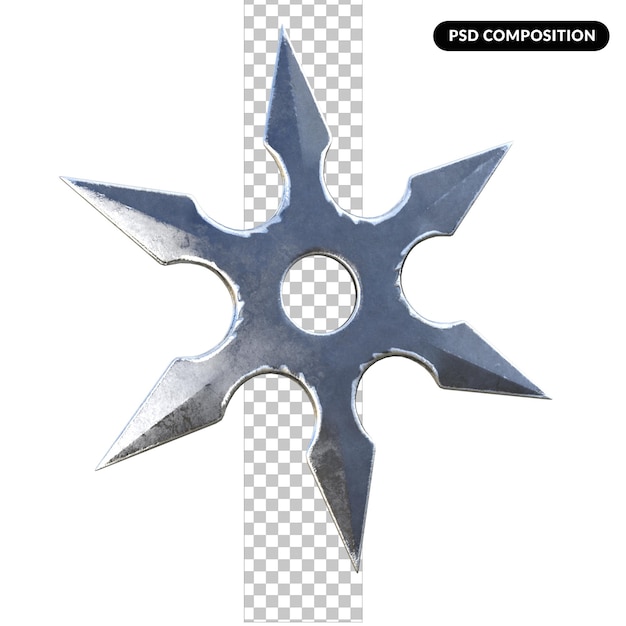 3d shuriken