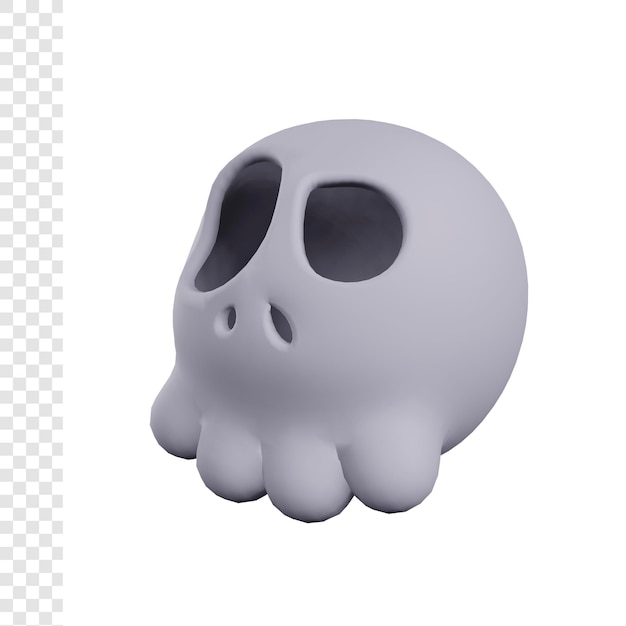 3d skull